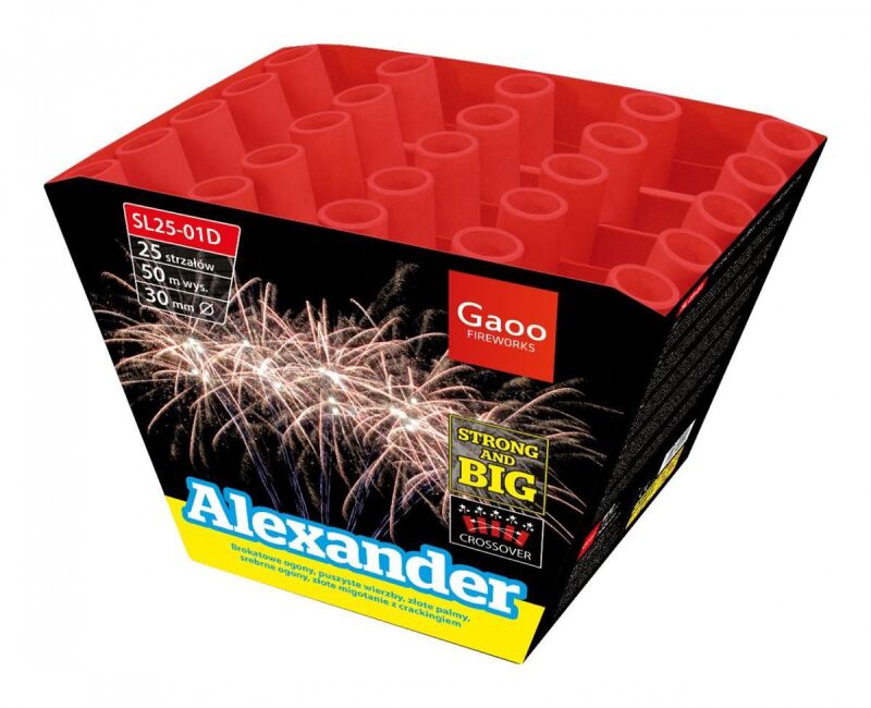 Alexander 25-Schuss-Feuerwerk-Batterie von Gaoo ab 36.54€ jetzt bestellen