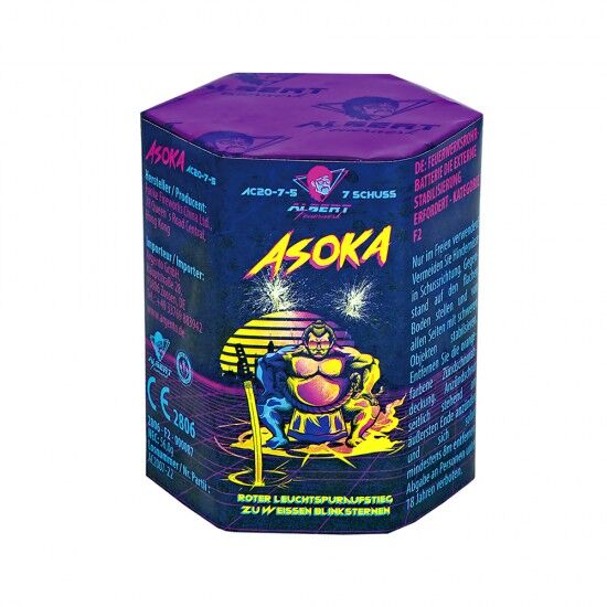 Asoka 7-Schuss-Feuerwerk-Batterie von Argento Feuerwerk ab 4.28€ jetzt bestellen