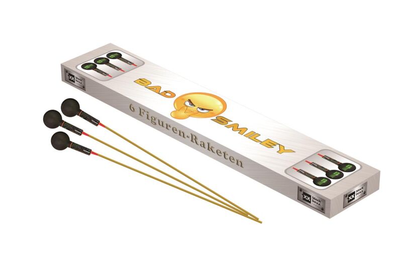 Bad Smiley - 6er Pack Kugelraketen von Blackboxx ab 28.04€ jetzt bestellen