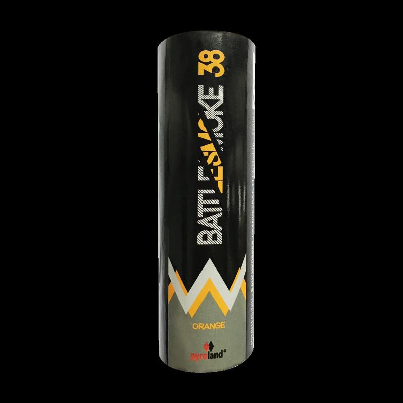 BATTLESMOKE 38 mit Reißzünder 80s, Orange von Pyroland ab 4.5€ jetzt bestellen