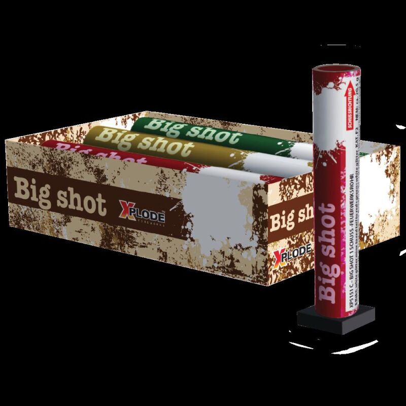 Big Shot Bombenrohre 3er von Xplode ab 12.25€ jetzt bestellen