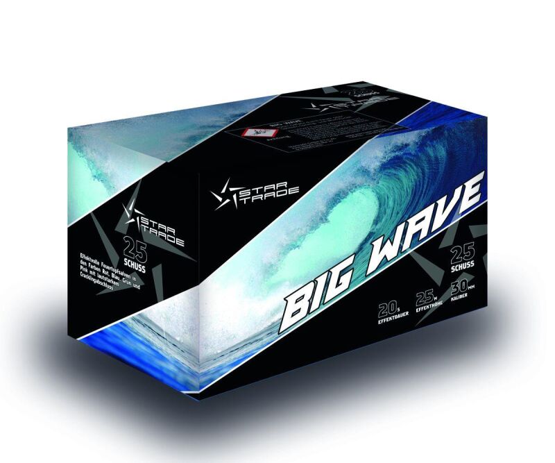 Big Wave 25-Schuss-Feuerwerk-Batterie von Startrade ab 33.99€ jetzt bestellen