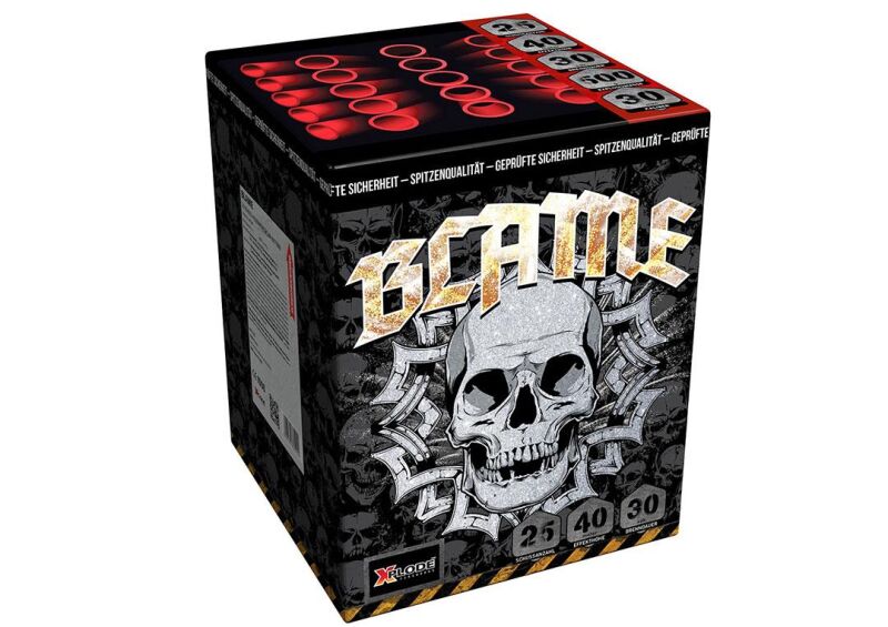 Blame 25-Schuss-Feuerwerk-Batterie von Xplode ab 25.49€ jetzt bestellen