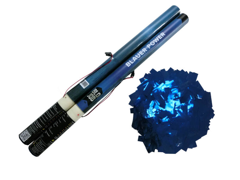 Blauer Power 80cm elektrisch (Black Label) Metallicflitter dunkel-blau von Pyroland ab 1.91€ jetzt bestellen