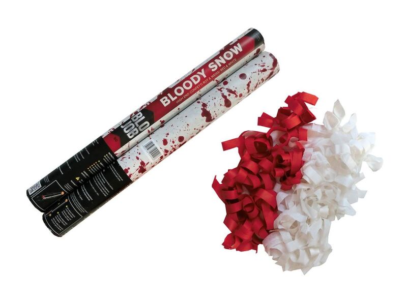 Bloody Snow 50cm Papierflitter rot-weiß von Pyroland ab 3.59€ jetzt bestellen