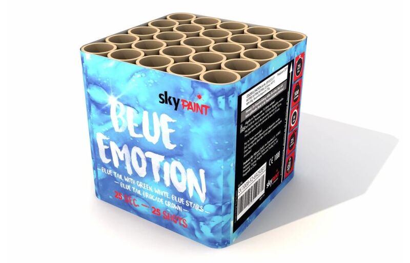 Blue Emotion 25-Schuss-Feuerwerkbatterie von fireevent ab 36.54€ jetzt bestellen