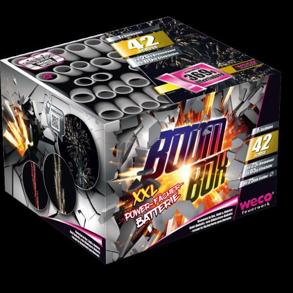 Boombox 42-Schuss-Feuerwerk-Batterie von Weco ab 47.59€ jetzt bestellen