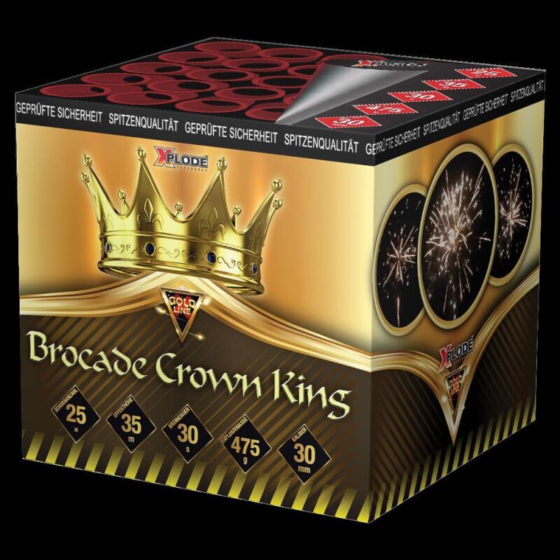 Brocade Crown King 25-Schuss-Feuerwerk-Batterie von Xplode ab 23.79€ jetzt bestellen
