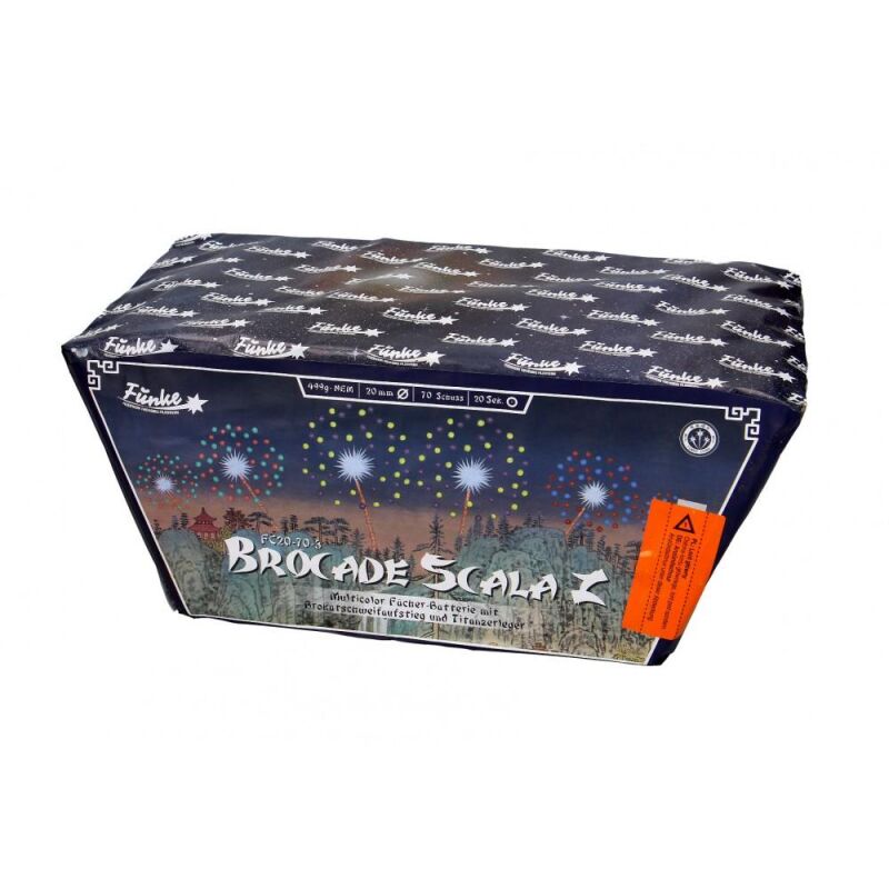 Brocade Scala Z 70-Schuss-Feuerwerk-Batterie von Funke ab 42.49€ jetzt bestellen