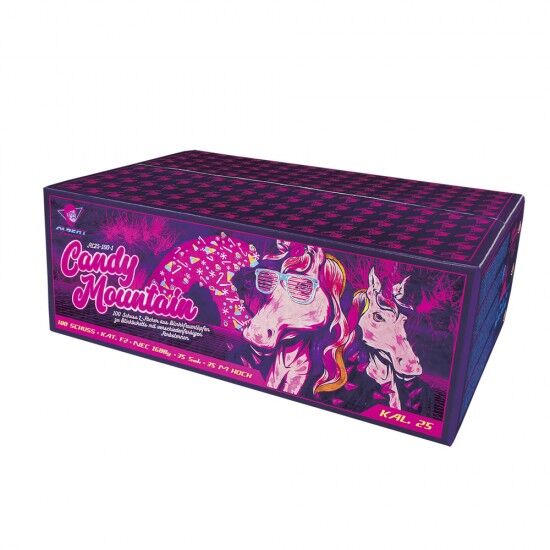 Candy Mountain 100-Schuss-Feuerwerkverbund von Argento Feuerwerk ab 109.65€ jetzt bestellen