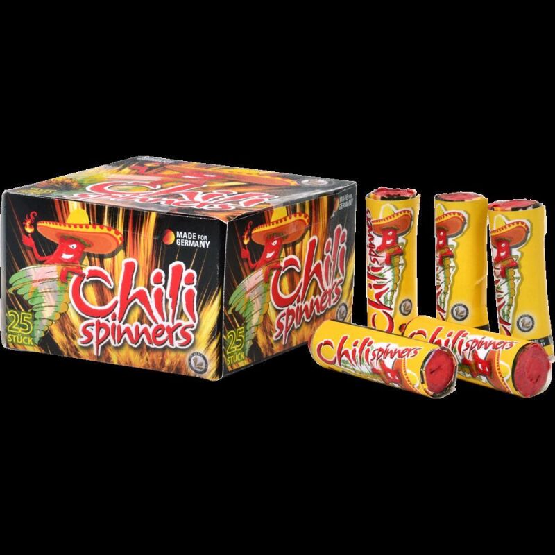 Chili Spinners - Bodenwirbel 25 Stück von Lesli ab 2.97€ jetzt bestellen