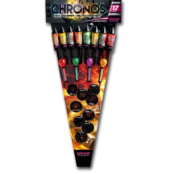 Chronos 12-teiliges-Raketen-Sortiment von Weco ab 32.99€ jetzt bestellen