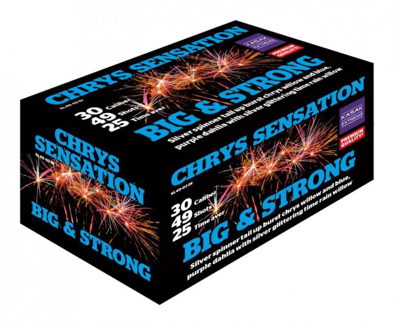 Chrys Sensation 49-Schuss-Feuerwerkverbund von Gaoo ab 89.24€ jetzt bestellen