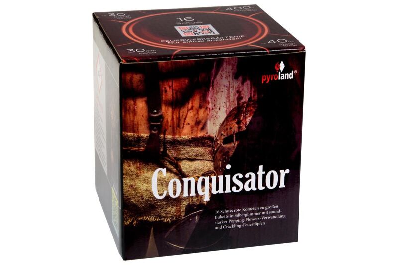 Conquisator 16-Schuss-Feuerwerk-Batterie von Pyroland ab 26.34€ jetzt bestellen
