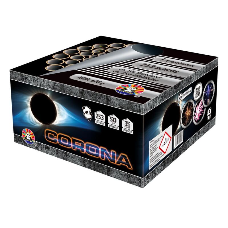 Corona 253-Schuss-Feuerwerkverbund von Panda ab 49.29€ jetzt bestellen