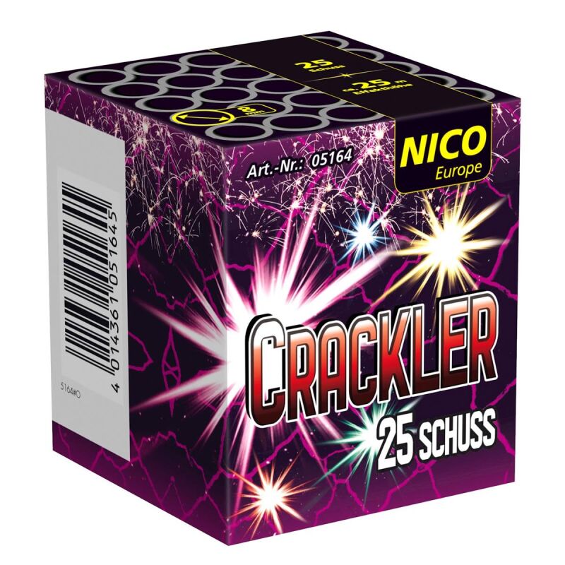 Crackler 25-Schuss-Feuerwerk-Batterie von NICO Europe ab 3.79€ jetzt bestellen