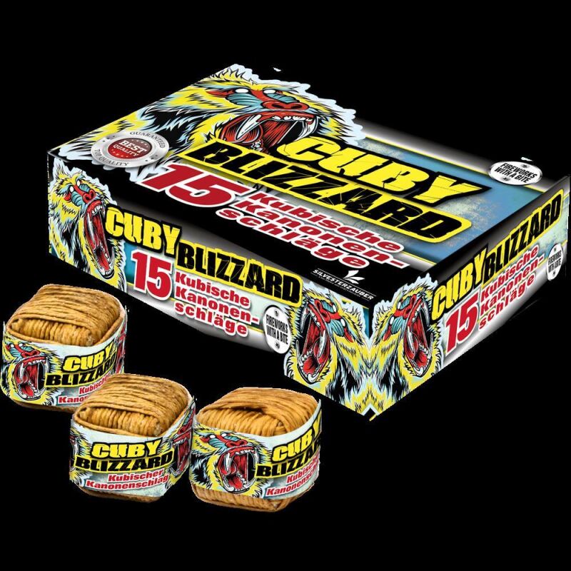 Cuby Blizzard 15er Pack kubische Kanonenschläge von Lesli ab 9.34€ jetzt bestellen