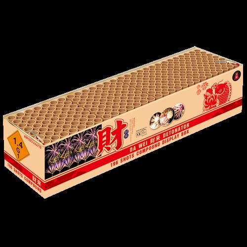 Da Wei Detonator 196-Schuss-Feuerwerkverbund von Geisha-Rubro ab 124.99€ jetzt bestellen