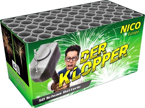 Der Klopper 50 Schuss-Feuerwerk-Batterie von Nico ab 25.49€ jetzt bestellen