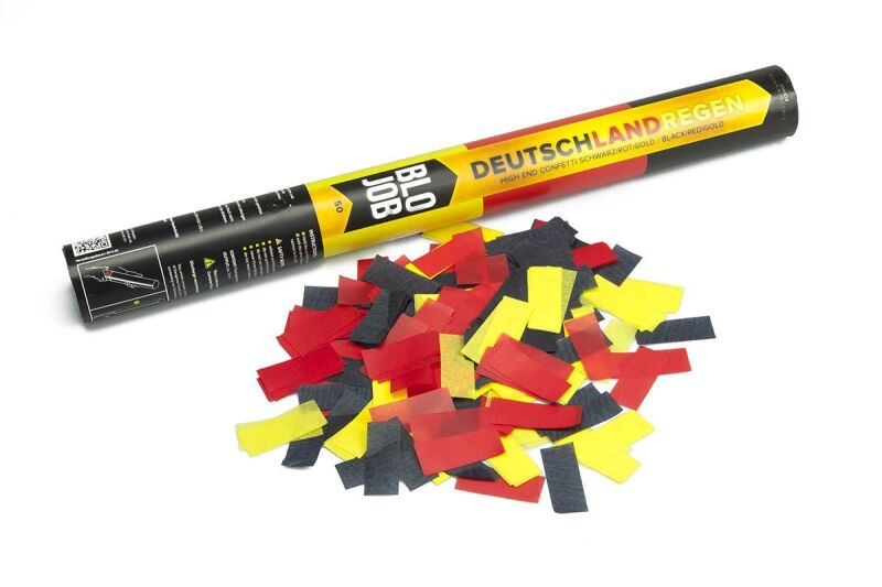 Deutschlandregen 50cm Papierflitter schwarz-rot-gold von Pyroland ab 4.49€ jetzt bestellen
