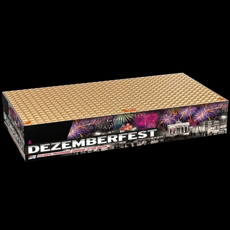 Dezemberfest 512-Schuss-Feuerwerkverbund (Compound-Duo-Box) von Lesli ab 208.24€ jetzt bestellen