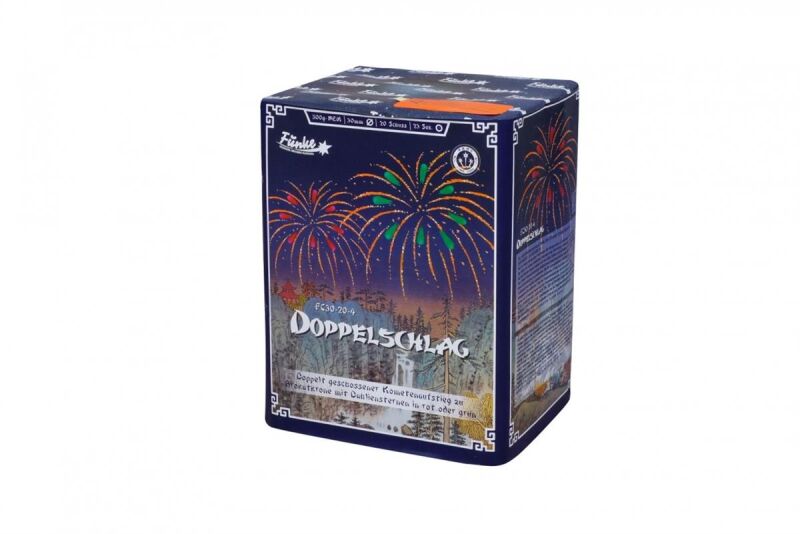 Doppelschlag 20-Schuss-Feuerwerk-Batterie von Funke ab 32.29€ jetzt bestellen