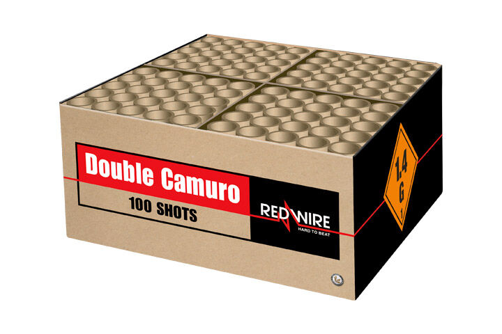 Double Camuro 100-Schuss-Blitzknall-Feuerwerkverbund (Stahlkäfig) von Lesli ab 131.74€ jetzt bestellen