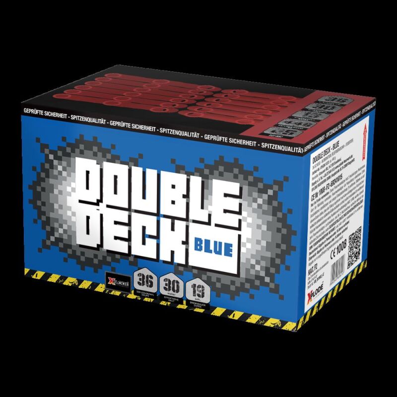 Double Deck Blue 36-Schuss-Feuerwerk-Batterie von Xplode ab 29.74€ jetzt bestellen