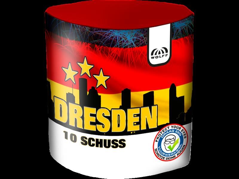 Dresden 10-Schuss-Feuerwerk-Batterie von Wolff Vuurwerk b.v. ab 6.79€ jetzt bestellen