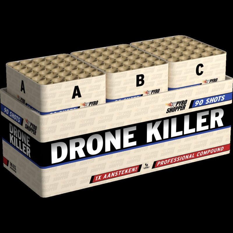 Drone Killer 90-Schuss-Feuerwerkverbund von Lesli ab 76.49€ jetzt bestellen