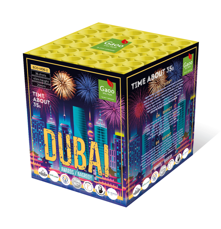 Dubai 36-Schuss-Feuerwerk-Batterie von Gaoo ab 45.04€ jetzt bestellen