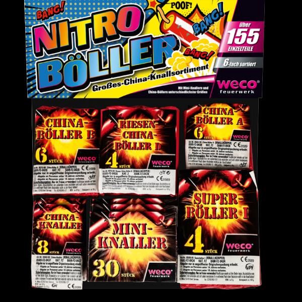 WecoDynamite Bag / Nitro Böller ChinaKnallSortiment Feuerwerk 2024