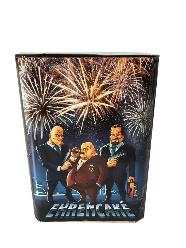 EHRENCAKE 16-Schuss-Feuerwerk-Batterie von Pyroland ab 14.44€ jetzt bestellen