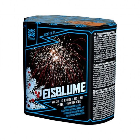 Eisblume 13-Schuss-Feuerwerk-Batterie von Argento Feuerwerk ab 21.24€ jetzt bestellen