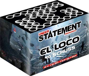 El Loco 40-Schuss-Feuerwerk-Batterie von Evolution Fireworks ab 30.59€ jetzt bestellen