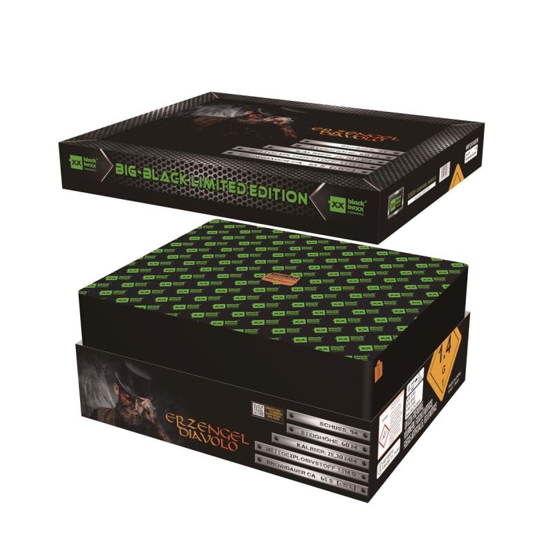 Erzengel Diavolo 94-Schuss-Feuerwerkverbund von Blackboxx ab 199.74€ jetzt bestellen