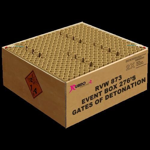 Event gates of Detonation 276-Schuss-Feuerwerkverbund (Double Compound) von Geisha-Rubro ab 249.99€ jetzt bestellen