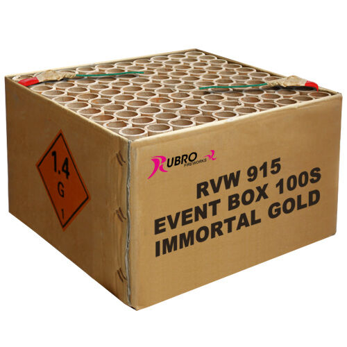 Event Immortal Gold 100-Schuss-Feuerwerkverbund von Geisha-Rubro ab 118.99€ jetzt bestellen
