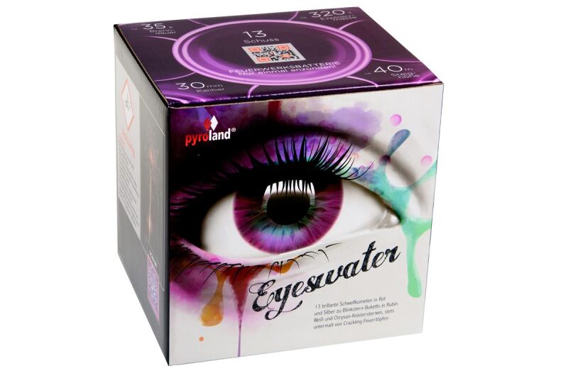 Eyeswater 13-Schuss-Feuerwerk-Batterie von Pyroland ab 20.39€ jetzt bestellen
