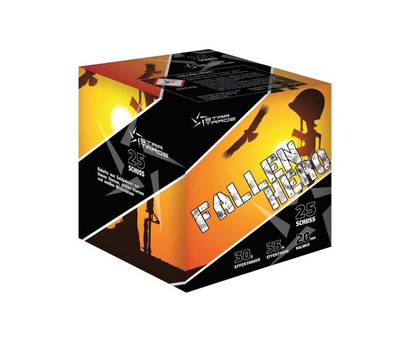 Fallen Hero 25-Schuss-Feuerwerk-Batterie von Startrade ab 9.34€ jetzt bestellen
