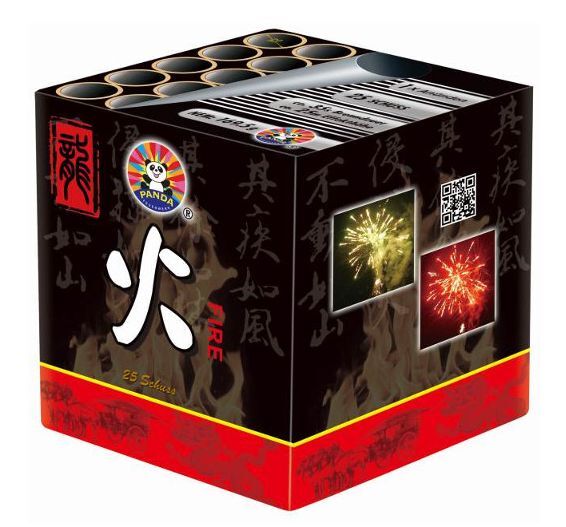 Fire 25-Schuss-Feuerwerk-Batterie von Panda ab 12.74€ jetzt bestellen