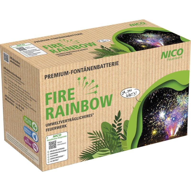 Fire Rainbow 8er-Fontänenbatterie von Nico ab 16.99€ jetzt bestellen
