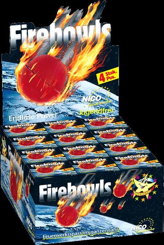 Firebowls - Knatterbälle Display von Nico ab 24.99€ jetzt bestellen