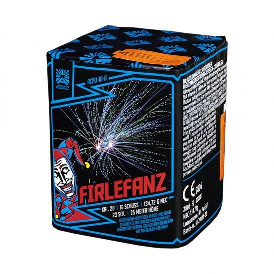 Firlefanz 16-Schuss-Feuerwerk-Batterie von Argento Feuerwerk ab 11.04€ jetzt bestellen