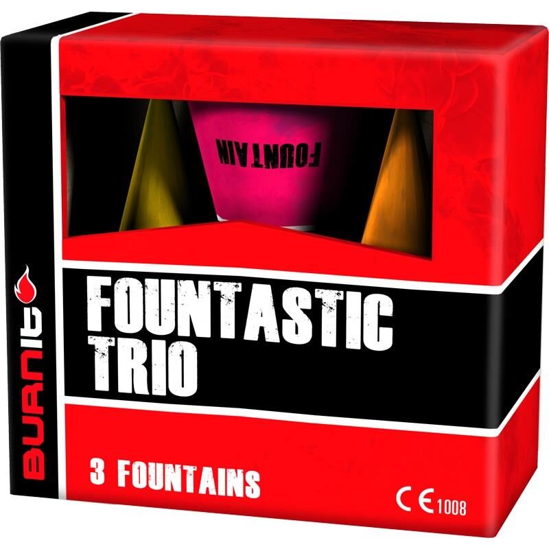 Fountastic Trio 3er Vulkan-Set von VOLT! Fireworks ab 7.64€ jetzt bestellen