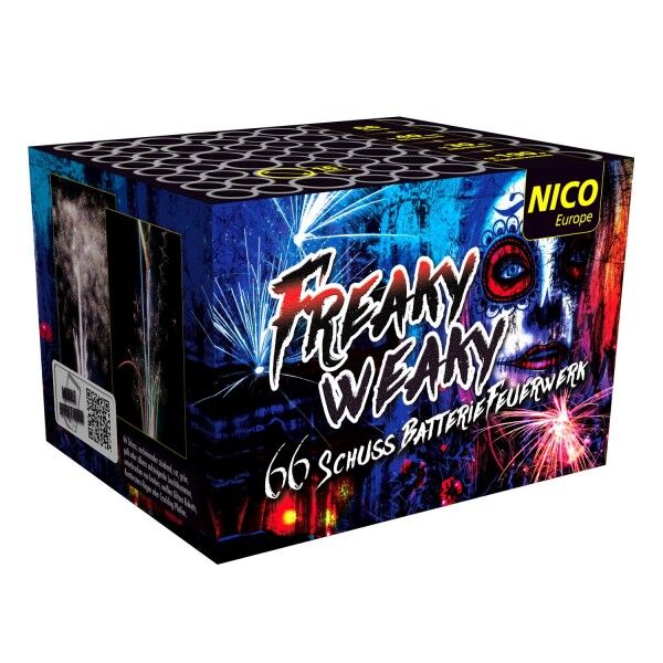Freaky Weaky 66 Schuss-Feuerwerk-Batterie von Nico ab 16.99€ jetzt bestellen
