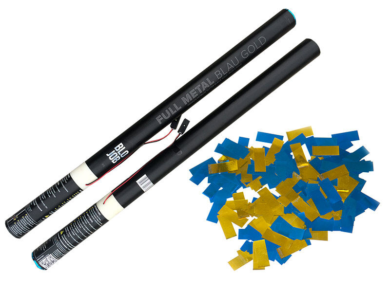 Full Metal blau-gold 80cm elektrisch (Black Label) Metallicflitter von Pyroland ab 1.91€ jetzt bestellen