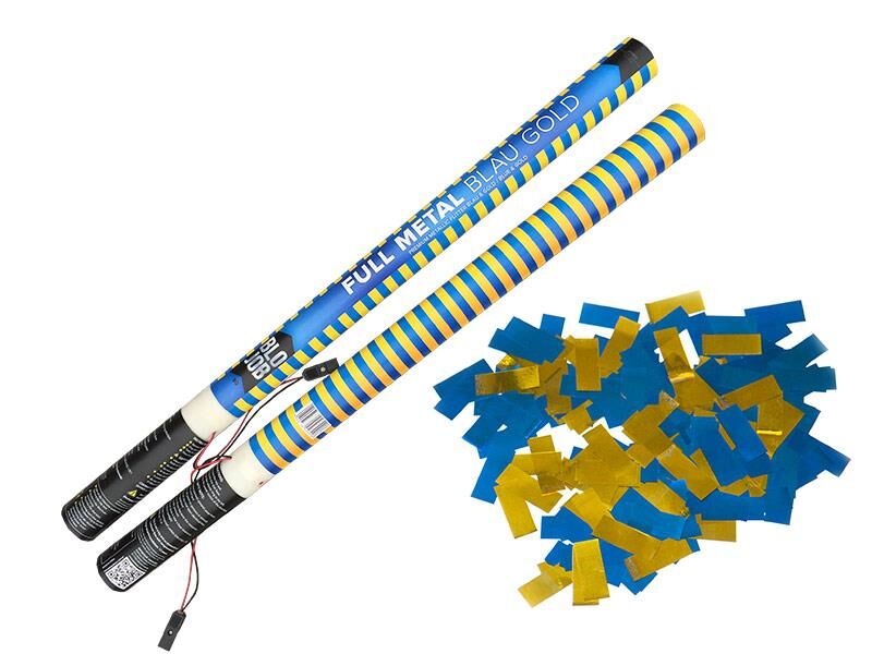 Full Metal blau-gold 80cm elektrisch Metallicflitter von Pyroland ab 1.91€ jetzt bestellen