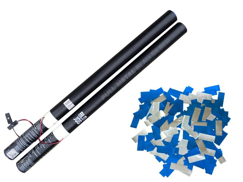 Full Metal blau-silber 80cm elektrisch (Black Label) Metallicflitter von Pyroland ab 10.19€ jetzt bestellen