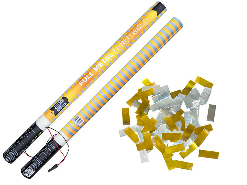 Full Metal silber-gold 80cm elektrisch Metallicflitter von Pyroland ab 1.91€ jetzt bestellen